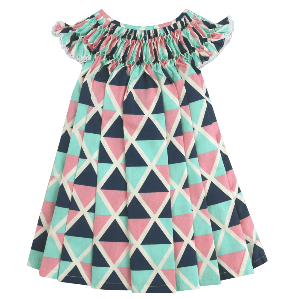 Vestido Casinha de Abelha Tri (6, 12, 18 e 24 meses) 