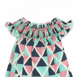 Vestido Casinha de Abelha Tri (12 e 18 meses) 